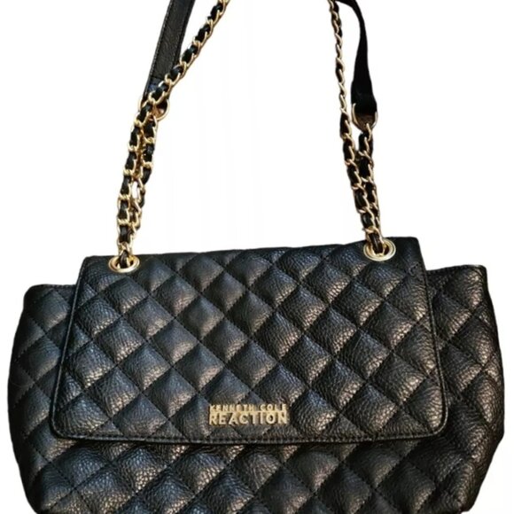KENNETH COLE REACTION- KN1534 "MONACO" Crossbody, Messenger, Chain Handbag - Picture 1 of 17